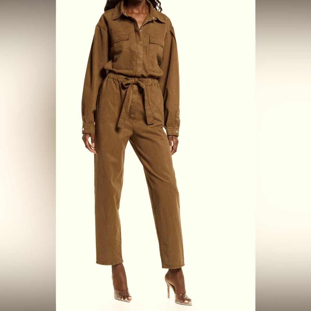 Good American Cinched Waist Jumpsuit | Size:XS